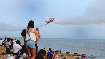 Breitling Wingwalkers from Bexhill Beach (thumbnail)